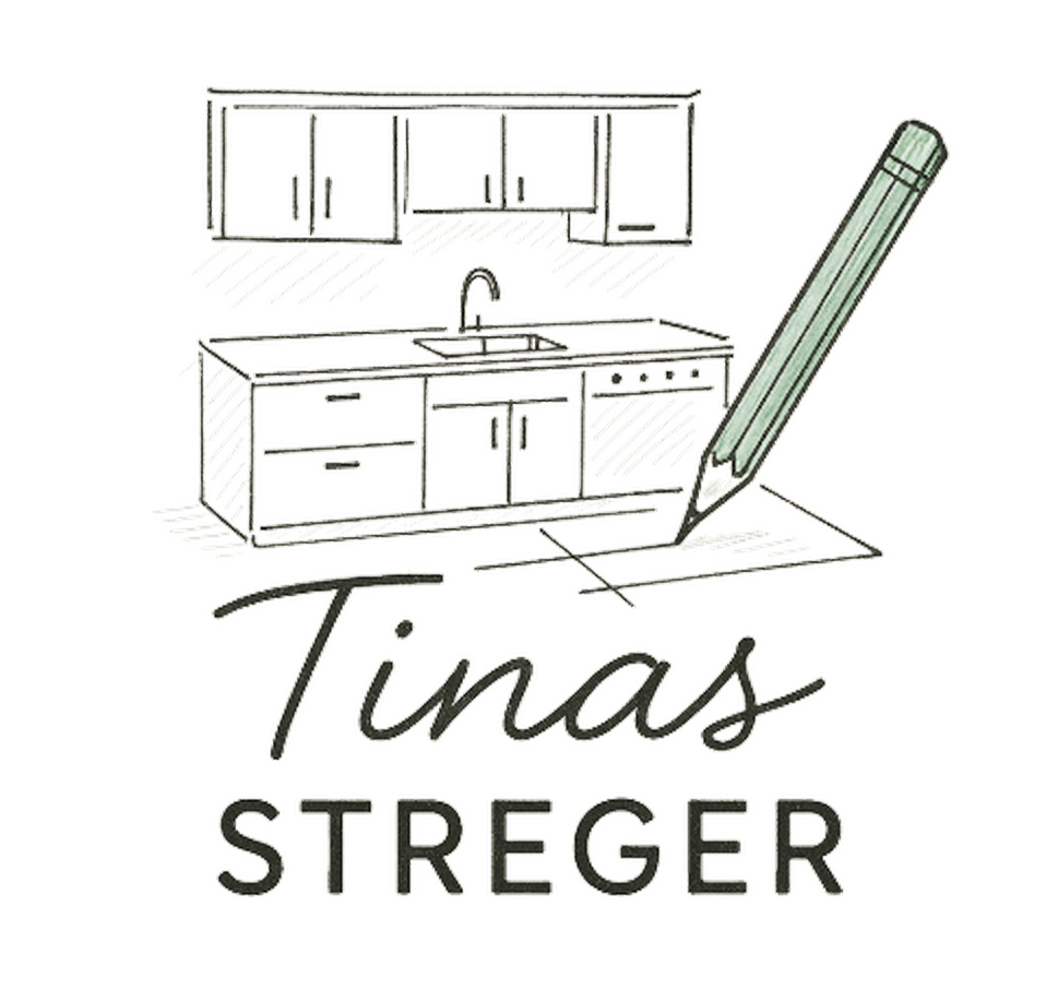 Tinas Streger Logo - Freelance Køkkendesign